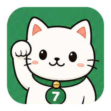 7チャンネルの猫キャラクター