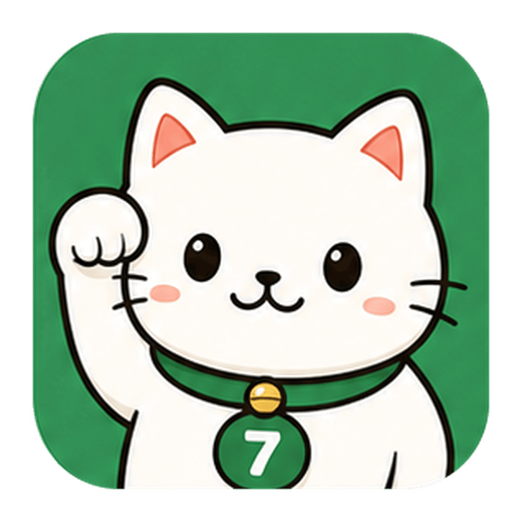 7チャンネルの猫キャラクター